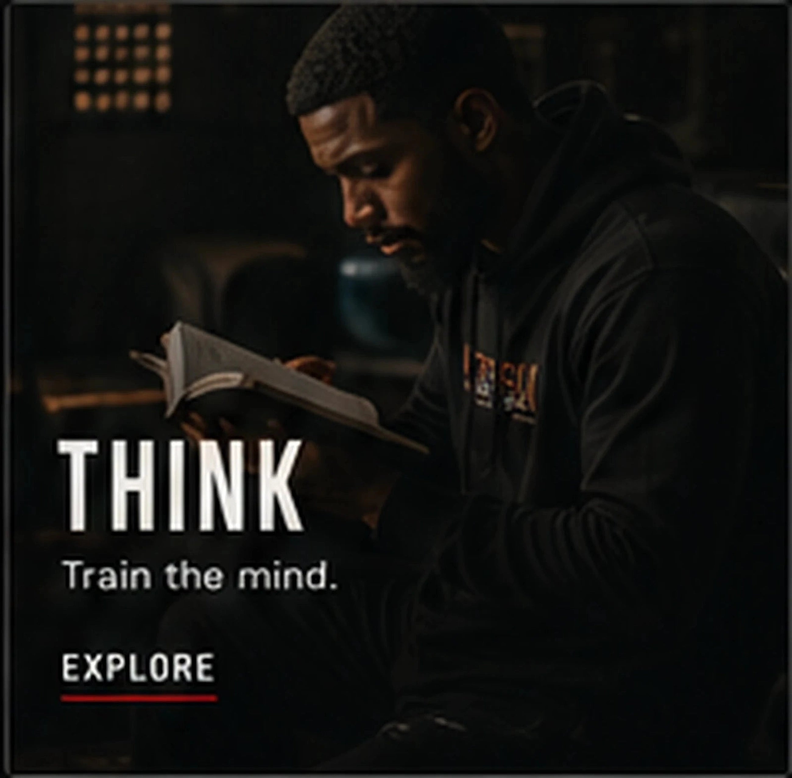 Athlete wrapping hands beside a training notebook