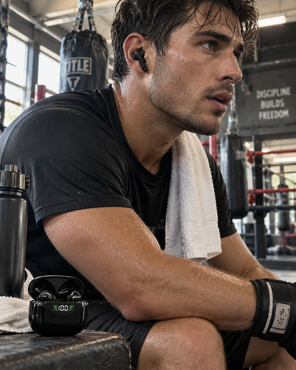 BOXBRAIN Wireless Earbuds, Bluetooth 5.3