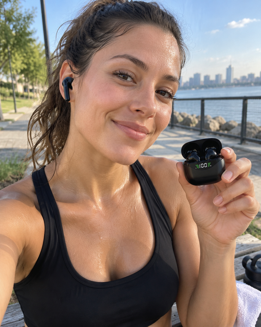 BOXBRAIN Wireless Earbuds, Bluetooth 5.3