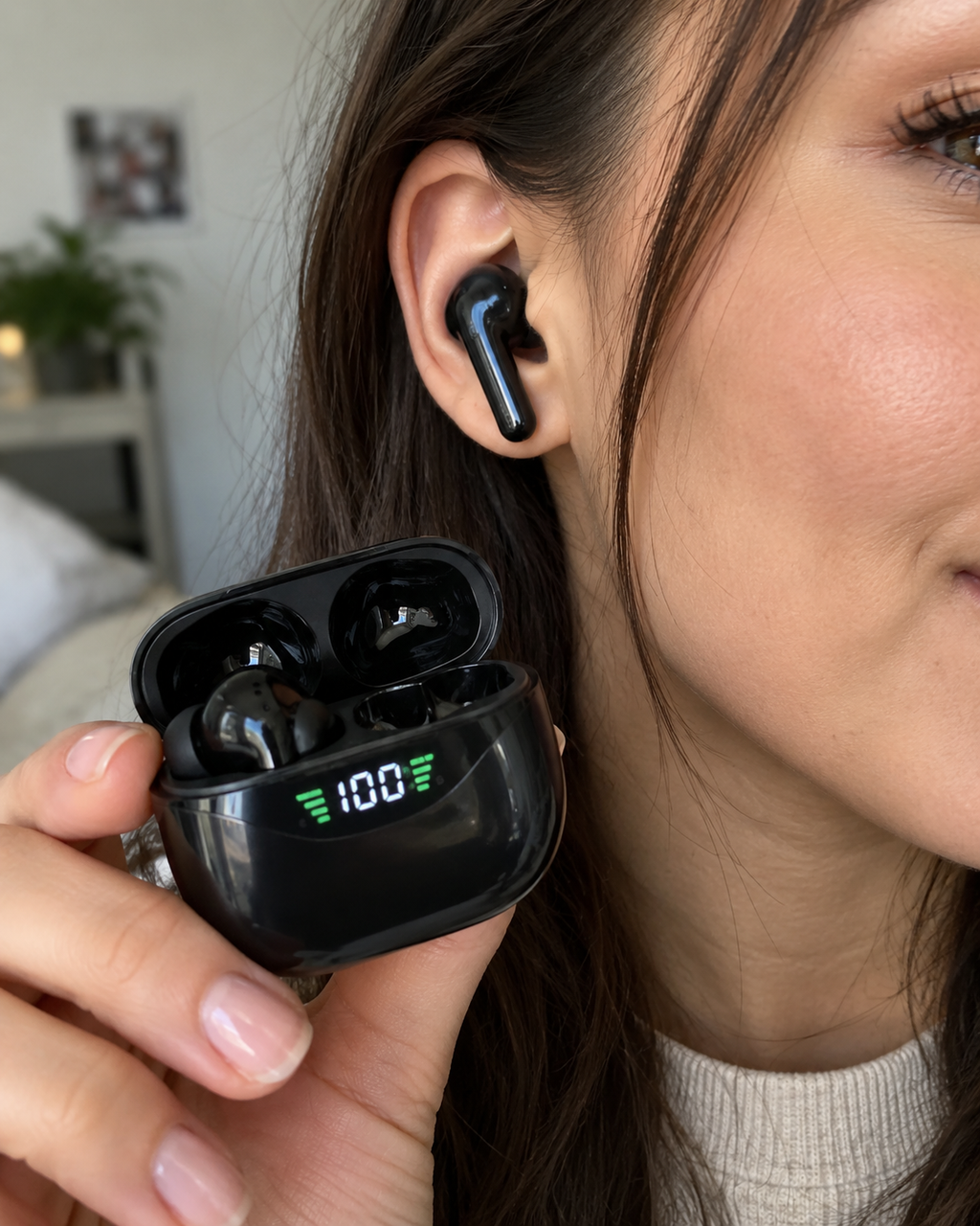 BOXBRAIN Wireless Earbuds, Bluetooth 5.3