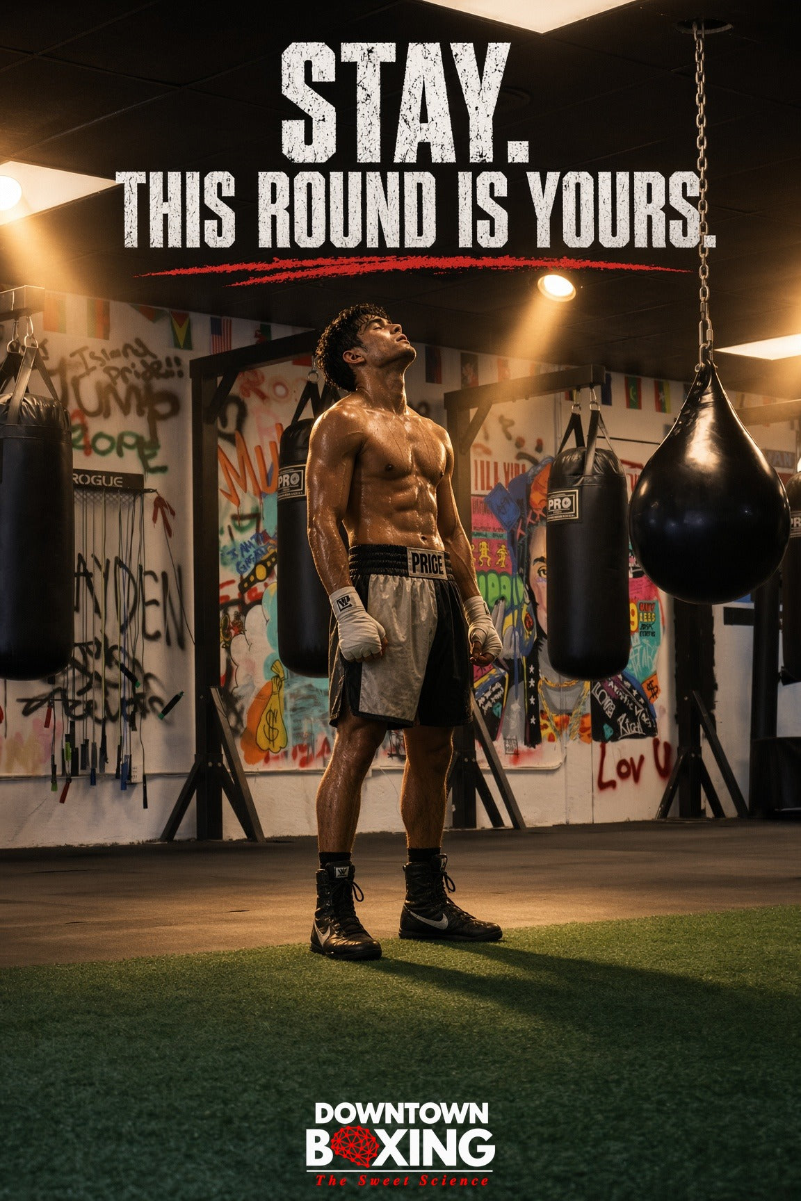 Stay. This round is yours.